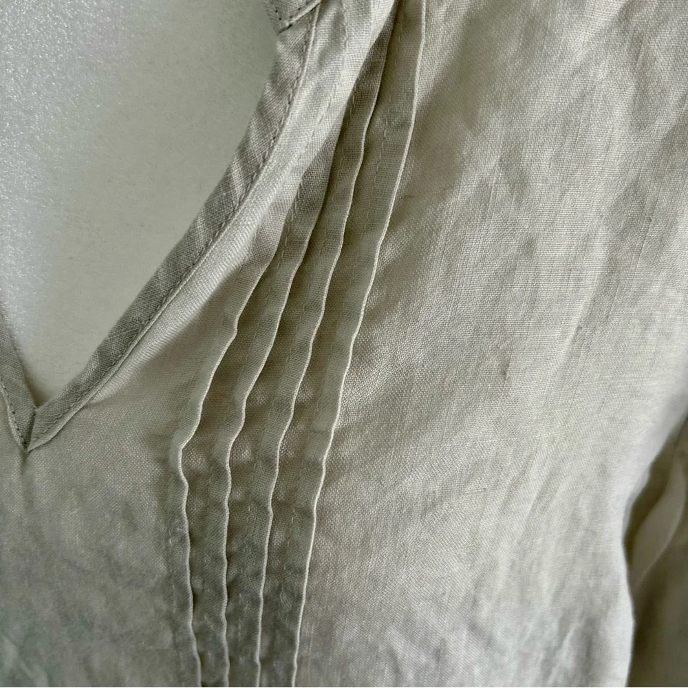 Cynthia Rowley Ladies Linen Top - Size 1X - Picture 3 of 7